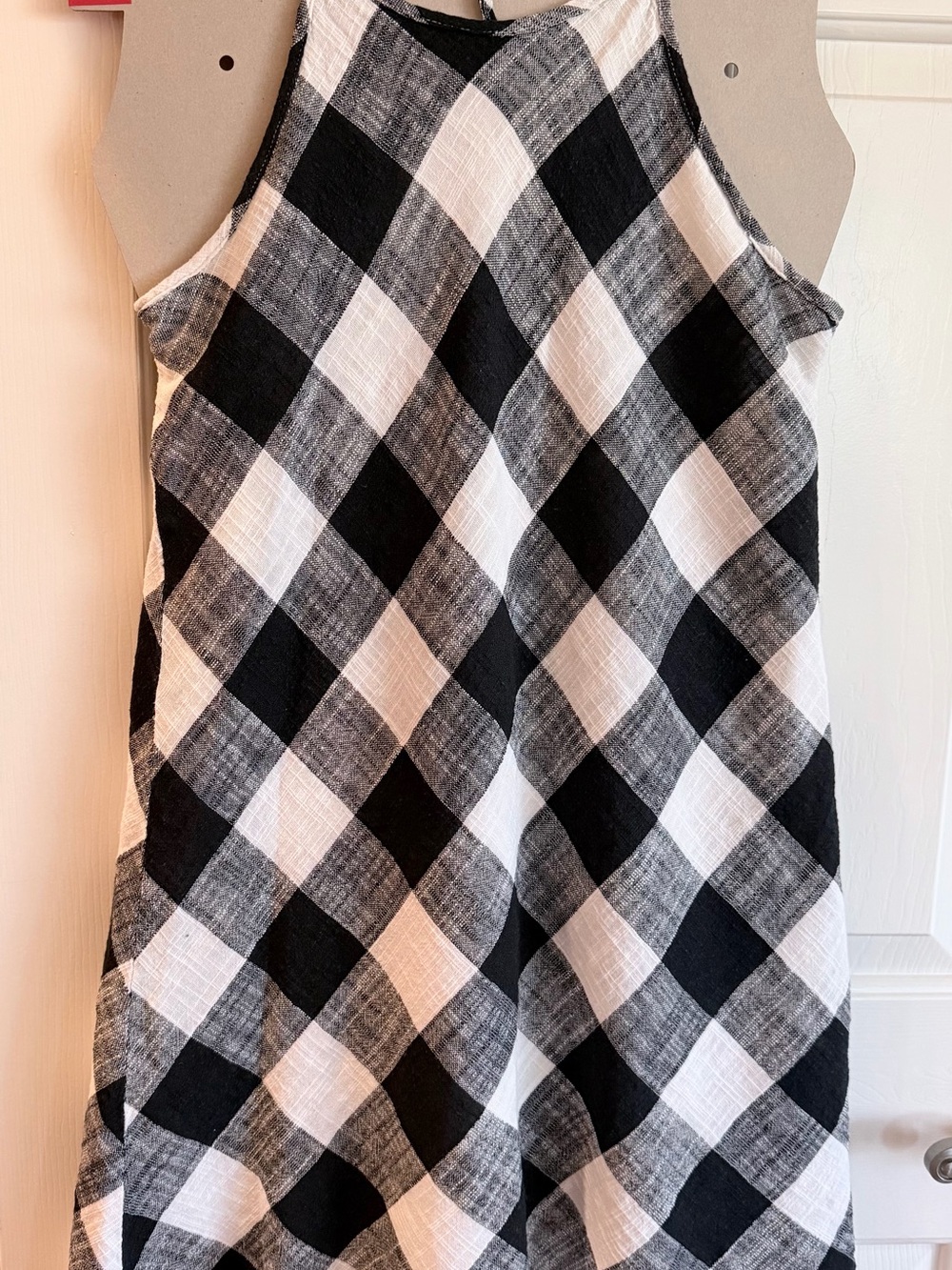 Black & White Philosophy Sleeveless Shift Dress